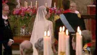 Frederik amp Mary of Denmarks Wedding  Departure from Church [upl. by Shamma]