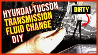 How to Transmission Fluid Change on Hyundai Tucson 2016 and Newer [upl. by Pond]