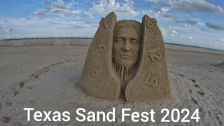 Texas Sand Fest 2024 Port Aransas Texas [upl. by Aanas514]