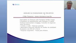 Aula 17 Análise da viabilidade de projetos [upl. by Notsrik]