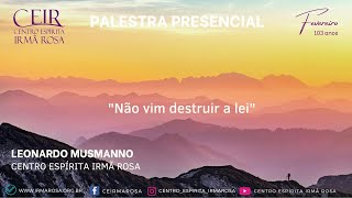 Não vim destruir a lei [upl. by Ahseya]