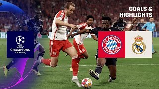 Real Madrid Vs Bayern Munich  UEFA Champions League Highlights amp Goals 2024 [upl. by Mill928]