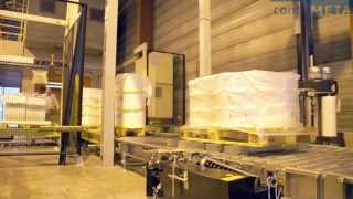 Helix HS30  Robopac stretch wrapping machine Contimeta palletwikkelaar [upl. by Lrad]