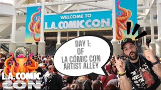 LA Comic Con Day 1 Artist Alley [upl. by Ogu118]