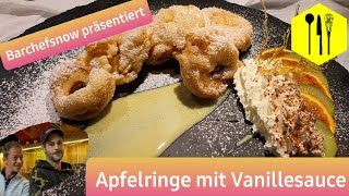 Apfelringe mit Vanillesauce [upl. by Llehsal]