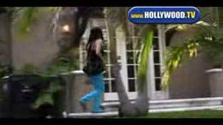 Audrina Patridge Struggles to Unlock Door [upl. by Hsak941]