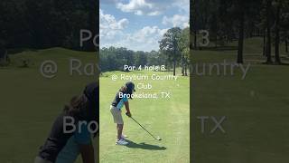 Mio’s Par Par 4 3 at Sam Rayburn in Brookeland TX UA JR Tournament jrgolfer par 92124 11yrol [upl. by Arahset]