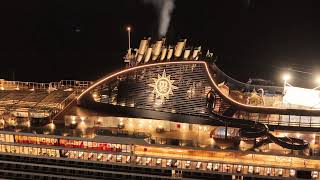 MSC Seascape at night in Miami [upl. by Oiralednac]