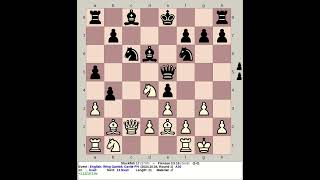 Stockfish 17 vs Frenzee 3519  English Wing Gambit chess [upl. by Piper]