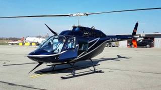 Start Up Bell 206B JetRanger III HD [upl. by Nylegna262]