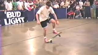 Per Welinder  Freestyle Skateboarding Demo  Tulsa State Fair 1987 [upl. by Leahcimnhoj]