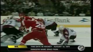 2000 Playoffs  Red Wings  Avalanche Game 2 [upl. by Mile]