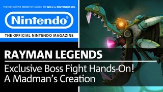 EXCLUSIVE Rayman Legends Boss Fight  A Madmans Creation [upl. by Finer537]