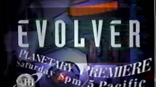 Sci Fi Channel Planetary Premiere Evolver Promo 1995 [upl. by Elamef]