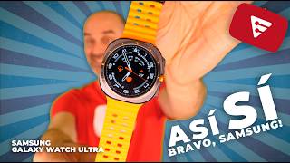 Samsung Galaxy Watch ULTRA ⌚ Así sí ‼️ review español [upl. by Mohammed]