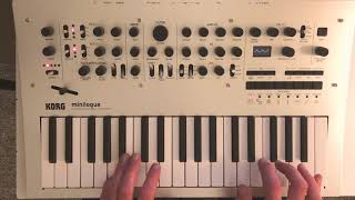 Korg Minilogue Wurlitzer Patch [upl. by Andres]