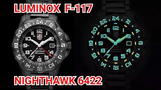 Review Luminox F117 NIGHTHAWK 6422 SERIES XA6422 รีวิวนาฬิกาลูมิน็อค [upl. by Hilario]