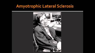 Amyotrophic Lateral Sclerosis ALS Lou Gehrigs Disease [upl. by Euqnom]