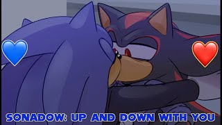 Sonadow Up and Down with you comic dub [upl. by Akilegna136]