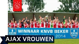 Ajax Vrouwen gaan voor tweede bekerwinst [upl. by Amabil]