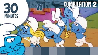 30 Minutes of Smurfs • Compilation 2 • The Smurfs [upl. by Obeded421]