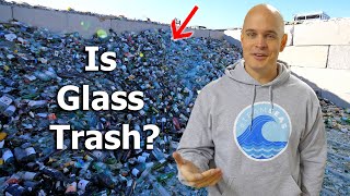 What REALLY happens to Recycled Glass  you might be surprised [upl. by Atikram19]