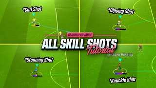 eFootball 2024 Mobile  All Skill Shots Tutorial Classic  Advance Control [upl. by Borlase142]