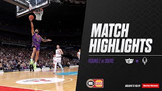 NBL24 highlights Round two Sydney Kings vs Adelaide 36ers [upl. by Nuahsyt]