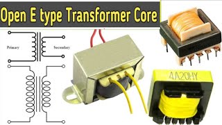 How To Open E Type Transformer Core  Dissemble of Transformer  Top Class Hackers [upl. by Ainerol]