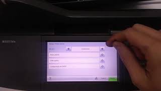 Servitec Brasil  Configurar IP pela impressora Lexmark MX611 [upl. by Ticon]