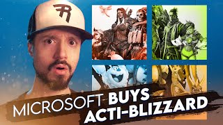 MICROSOFT BUYS ACTIVISION BLIZZARD [upl. by Frankel]