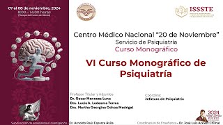 VI Curso Monográfico de Psiquiatría [upl. by Niattirb]