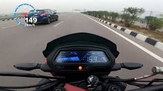 Bajaj Dominar 400 TOP SPEED [upl. by Prader850]