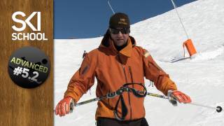 How to Ski Shorter Turns  Advanced Ski Lesson 52 [upl. by Anrahs]