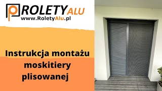 Jak zamontować moskitierę na oknie INSTRUKCJA MONTAŻU MOSKITIERY PLISOWANEJ [upl. by Broder]