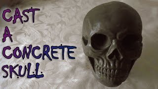 Cast A CONCRETE SKULL [upl. by Yecam]