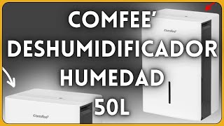 COMFEE’ Deshumidificador de humedad 50L grandes espacios 116 m2  250 m3 Silencioso Bajo Consumo [upl. by Uah]