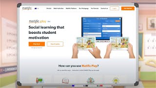 Matific Play  How to Use  Digital Mathematics Resources for Primary Students  Social Learning [upl. by Jordon]