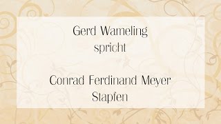 Conrad Ferdinand Meyer „Stapfen“ [upl. by Arhna657]