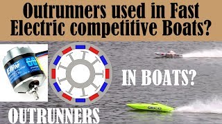 3 Reason why few RC Race Boats use Outrunner Motors [upl. by Ati]