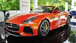 Jaguar FType SVR Convertible Exhaust Sound  Start Up amp Revs [upl. by Breech]