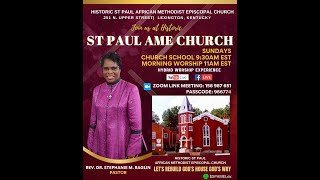 Historic St Paul AME Church  Live [upl. by Yemirej894]