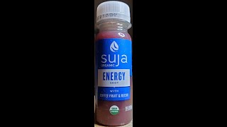 Suja Organic Energy Shot with Coffee Fruit amp Reishi Dietary Supplement Review [upl. by Richter]