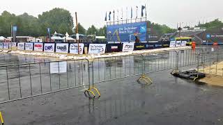 Unwetter Münster 2018  Wolkenbruch auf dem Hindenburgplatz [upl. by Violeta]