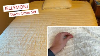 JELLYMONI Duvet Cover Set soft warm and pretty duvet duvetcover bedding [upl. by Dierolf]