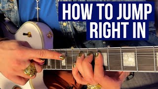 How to Jump Right Into a Guitar Solo [upl. by Ailuj]