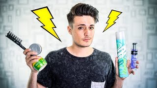 5 BEST BUDGET Mens Hair Products  Mens Hairstyling for Less  BluMaan 2017 [upl. by Yllas]