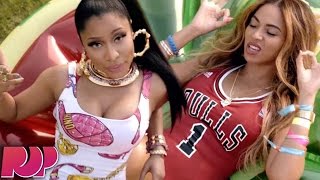 Nicki Minaj And Beyonce quotFeeling Myselfquot Music Video Reactions [upl. by Remmer]