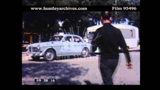 Caravan Park for Tourers in Spain Archive film 95496 [upl. by Acisset]