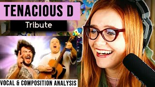 Vocal Coach 1ST TIME Reaction to TENACIOUS D  “Tribute” Analysis [upl. by Selig11]